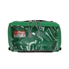 Geantă Medicală Modulară Tip Plic "Model E1" – Cu Fixare Velcro, Poliester 600D, Verde, 20 x 11 x 8 cm