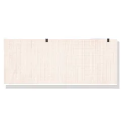 Hârtie Termică EKG în Pachet (Z-Fold) 108 mm x 140 mm – 200 File, Fără Fenoli (Phenol Free), Caroiaj Portocaliu cu Marcaj (Marker), pentru Electrocardiografe Mortara Eli 150