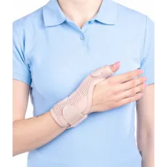 Orteză de police rigidă cu atelă metalică modelabilă, 17 cm – dispozitiv medical