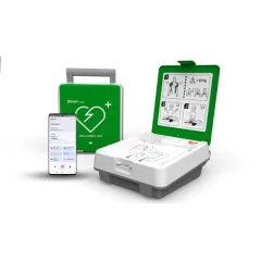 Defibrilator AED pentru training Reanibex cu indicatii vocale in limba romana