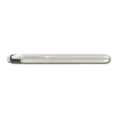 Lanternă penlight Beta cu bec, corp din oțel inoxidabil argintiu, buton on/off (1 buc)