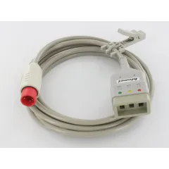 Cablu pacient ECG cu 3 derivații pentru monitor BM3/BM5 (1 buc)