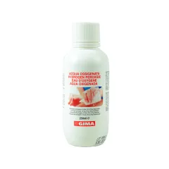 Apă Oxigenată (Hydrogen Peroxide) 3% - 250 ml - cutie 12 flacoane - etichetă multilingvă GB, FR, IT, ES