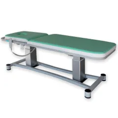 Canapea de examinare cu înălțime reglabilă LORD cu TR/RTR, culoare verde aqua (1 buc)