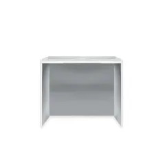 Blat de lucru 106 cm fără chiuvetă, alb (1 buc)