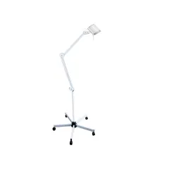 Lampă medicală LED Hyridia 7 LED cu braț metalic articulat pe cărucior