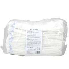 Comprese laparotomice nesterile 50 × 50 cm, 4 straturi, cu fir radiopac de bariu (cutie 250 buc)
