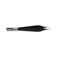 Pensă bipolară europeană non-stick Adson 12,1 cm, vârf drept 1 mm (1 buc)