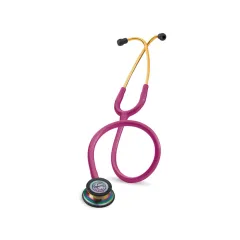 Stetoscop 3M Littmann Classic III Special Edition raspberry cu finisaj rainbow, adult și pediatric (1 buc)