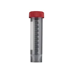 Eprubetă pentru centrifugă 50 ml, conică cu bază, 30 × 115 mm, sterilă (cutie 500 buc)
