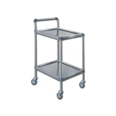 Cărucior medical Medicazione Plus cu tăvi detașabile 61 × 43 × 78 cm