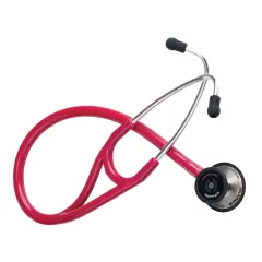 Stetoscop Riester Cardiophon 2.0 din oțel inoxidabil, burgundy, membrană dublă Ø 32/44 mm (1 buc)