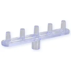 Conector multi-injector pentru mezoterapie drept cu 5 căi de ieșire, conexiune Luer (cutie 50 buc)
