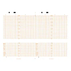 Hârtie pliantă Z pentru monitor fetal 151 × 100 mm, 150 de foi (cutie 25 buc)