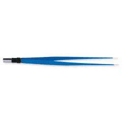 Pensă bipolară dreaptă izolată 20 cm, vârf 1 mm, conector european (1 buc)