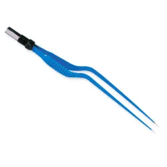 Pensă bipolară izolată tip baionetă cu vârf drept rotund 1 mm, 24 cm, conector european (1 buc)