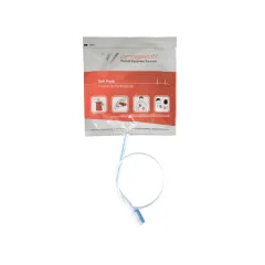 Electrozi adezivi de unică folosință cu cablu pentru defibrilator Rescue Sam, adult (kit 2 buc)