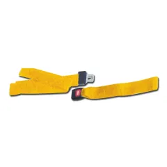 Set 3 curele de imobilizare galbene tip D pentru plăci spinale și tărgi, reglabile, cu catarame rapide
