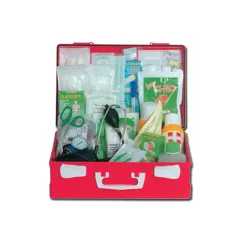 Trusă medicală de prim ajutor mare cu valiză din plastic 395 × 270 × 135 mm