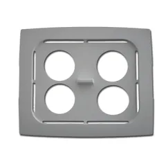 Capac suport pentru 4 pahare de 600 ml, compatibil cu curățătorul cu ultrasunete Branson 5510