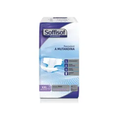 Scutece pentru adulți Soffisof Classic, incontinență severă, XXL, 155–175 cm (cutie 60 buc)