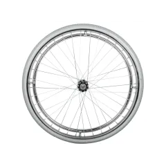 Roată spate solidă PU pentru scaun cu rotile Oxford Plus 43274-43275 (1 buc)