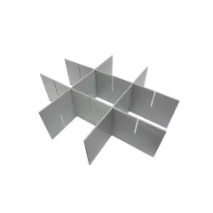 Separator h 140 mm pentru sertar albastru cărucior modular (49×48×20 cm)