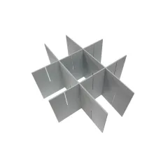 Separator h 200 mm pentru sertar roșu cărucior modular (49×48×30 cm)
