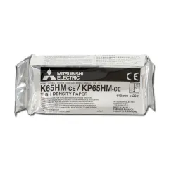 Hârtie termică Mitsubishi K65HM-CE, densitate înaltă, contrast ridicat (cutie 4 buc)
