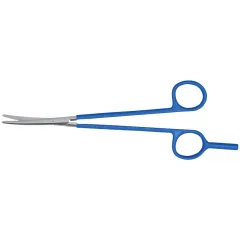 Foarfece monopolare Metzenbaum curbate 18 cm pentru electrochirurgie, conexiune 4 mm (1 buc)
