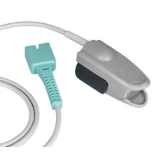 Sondă SpO2 cu clip pentru adulți, tip D, 0,9 m – compatibilă K12, K15, Oxy 110 (1 buc)