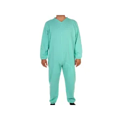 Costum anti-manipulare pentru pacienți Premium, mărimea M, reutilizabil, verde (1 buc)