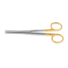 Foarfece chirurgicale Mayo Stille cu carbură de tungsten, drepte, vârf rotunjit, 17 cm (1 buc)