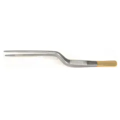 Pensă Cushing Taylor cu carbură de tungsten Gold Line 18 cm, vârfuri zimțate (1 buc)