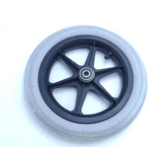 Roată posterioară pentru scaunul rulant QUEEN ALUMINUM cod. 43250 (1 buc)