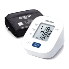 Tensiometru digital de braț OMRON M2+ HEM-7146-E cu tehnologie Intellisense, detectare bătăi neregulate și manșetă 22-42 cm (1 buc)