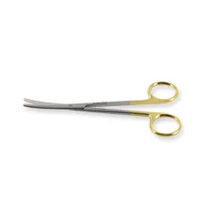 Foarfece Metzenbaum curbe cu carbură de tungsten, 14 cm – Gold Line (1 buc)