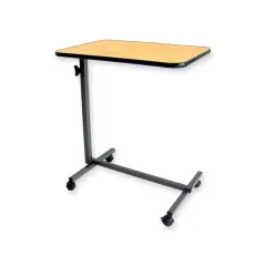 Masă ajustabilă pentru pat cu blat 41 × 61 cm și roți cu frână