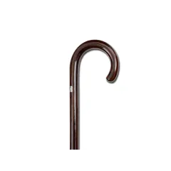 Baston din lemn de fag Giotto cu mâner curbat pentru bărbați, maro, 92 cm (1 buc)