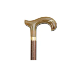 Baston din lemn de fag Tiziano cu mâner în T unisex, 92 cm (1 buc)