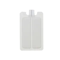 Placă de împământare bipartită REM de unică folosință, gel solid, adult, fără cablu (cutie 25 buc)
