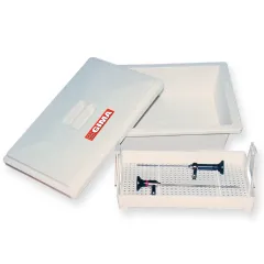 Cutie de sterilizare din plastic autoclavabilă, 3 litri