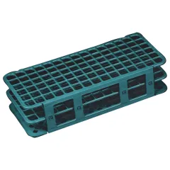 Suport pentru eprubete Ø 12–13 mm, 90 de locuri (cutie 5 buc)