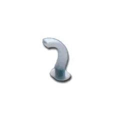 Canulă orofaringiană Guedel 60 mm, copii, neagră, nesterilă (cutie 50 buc)
