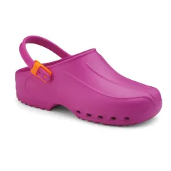 Saboți ultraușori de protecție cu baretă, mărimea 35, fucsia (pereche)