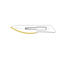 Lame bisturiu Diamantine din oțel inoxidabil nr. 23, sterile (cutie 100 buc)