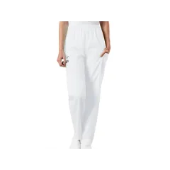 Pantaloni medicali damă Cherokee Originals, mărimea M, culoare albă