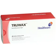 Ceară chirurgicală osoasă sterilă Truwax 2,5 g – hemostază mecanică pentru suprafețe osoase (cutie 12 buc)