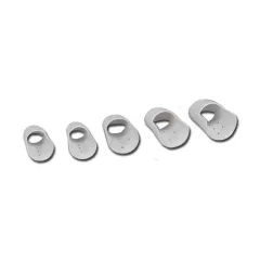 Atele pentru degete transparente, set 8 dimensiuni, 5–6,5 cm (kit 8 buc)