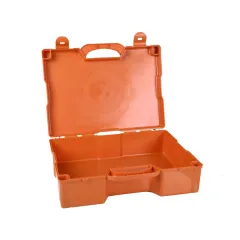 Cutie din plastic goală 460 × 345 × 145 mm cu închidere cu clips